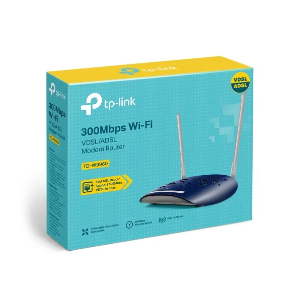 مودم روتر VDSL/ADSL تی پی -لینک مدل TD-W9960