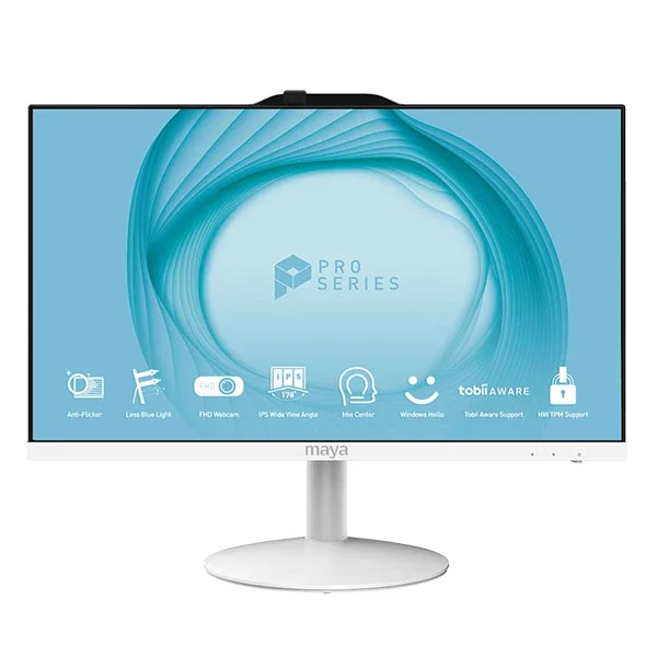 کامپیوتر همه کاره غیر لمسی مایا 24 اینچی مدل MA24D 12M Core i3 12100U 8GB 1TB SSD Intel