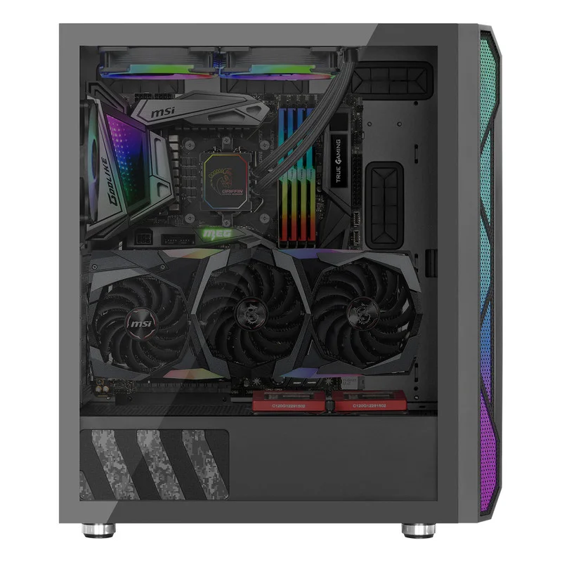 کیس کامپیوتر گیمینگ گرین مدل GRIFFIN G2