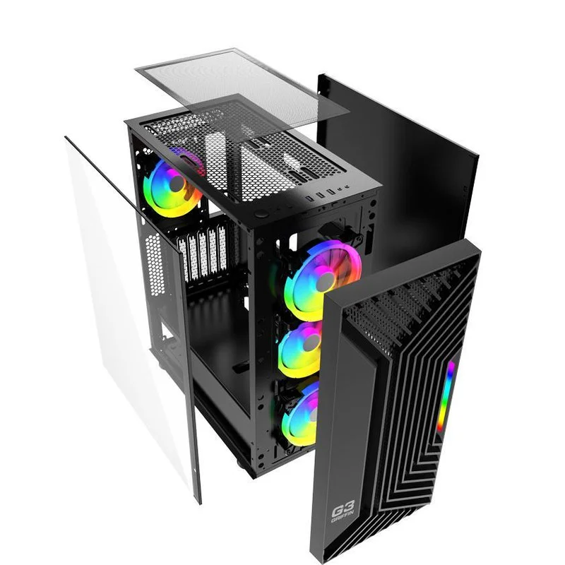 کیس کامپیوتر گیمینگ گرین مدل GRIFFIN G3