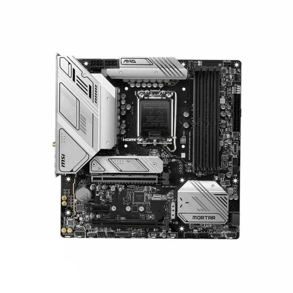 مادربرد ام اس آی مدل MAG B760M MORTAR WIFI DDR4 سوکت 1700