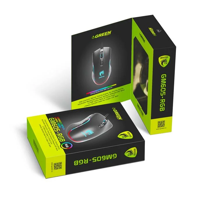 ماوس مخصوص بازی گرین مدل GM 605 RGB