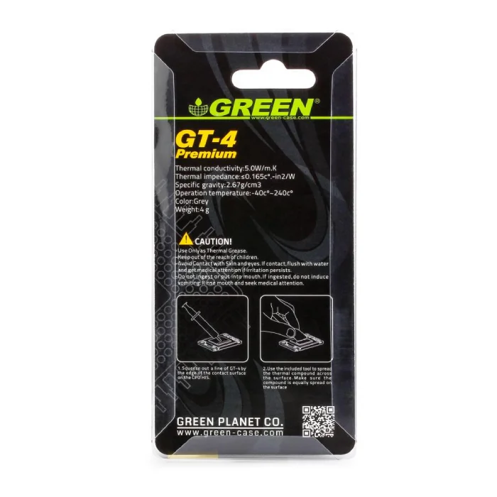 خمیر سیلیکون سرنگی گرین مدل GT-4 Premium