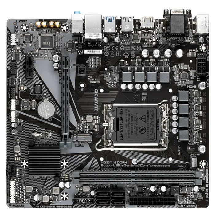 مادربرد گیگابایت H610M H DDR4