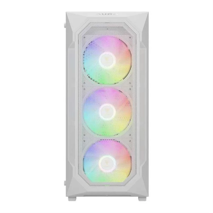کیس کامپیوتر گیم دیاس مدل AURA GC1 Elite White