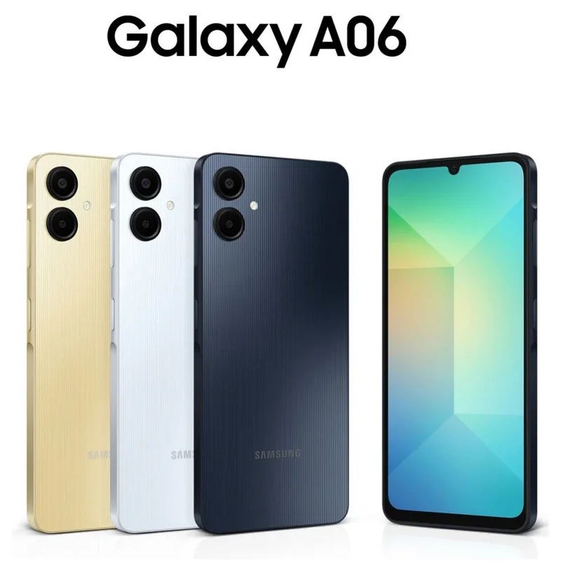 گوشی موبایل سامسونگ مدل Galaxy A06 ظرفیت 64 گیگابایت رم 4 گیگابایت