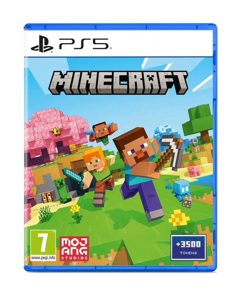 بازی ویدیویی Minecraft مناسب کنسول بازی سونی PS5