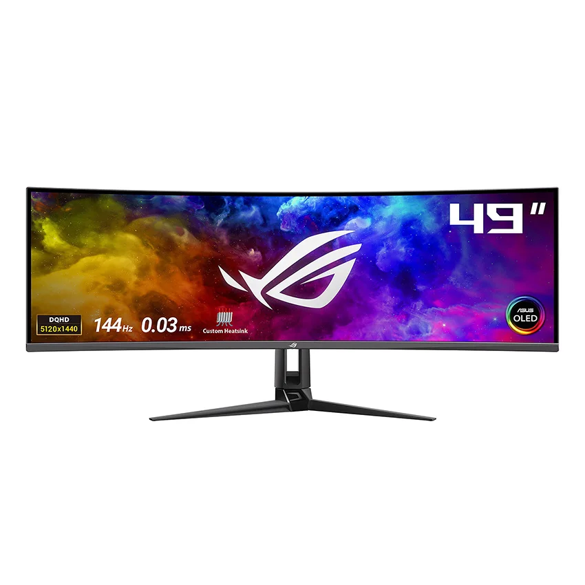 مانیتور گیمینگ 49 اینچ ایسوس مدل ROG Swift OLED PG49WCD