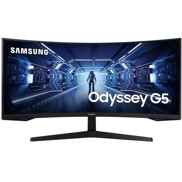 مانیتور مخصوص بازی سامسونگ مدل LC34G55TW-W سایز 34 اینچ