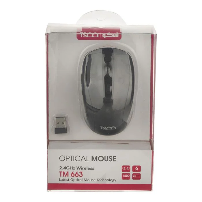 ماوس بی سیم تسکو مدل TM 663W