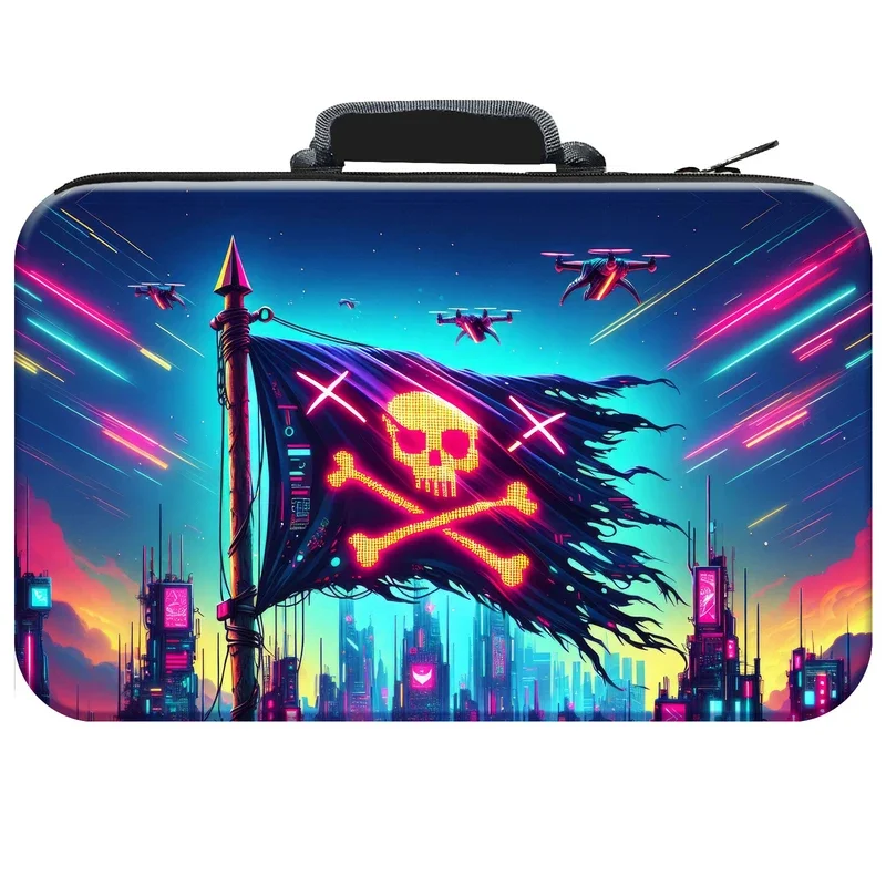 کیف حمل کنسول ps5 اسلیم مدل pirates Flag