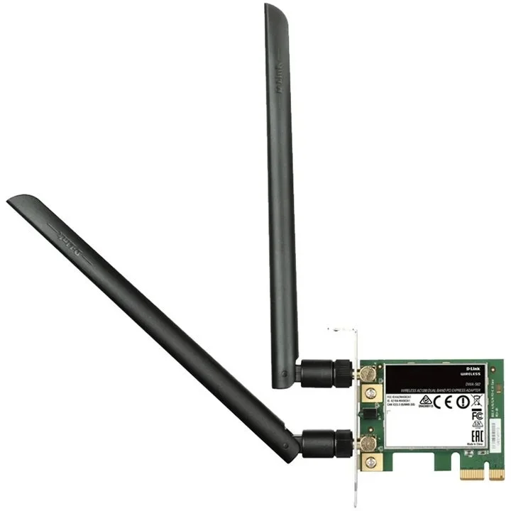 کارت شبکه بی‌سیم دی لینک مدل DWA 582 AC1200 Dual Band