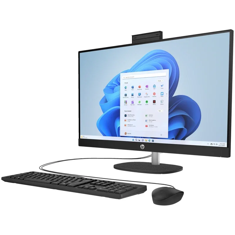کامپیوتر همه کاره 23.8 اینچ اچ‌ پی مدلCR0316nh i3 1315U 16GB 1TB UHD