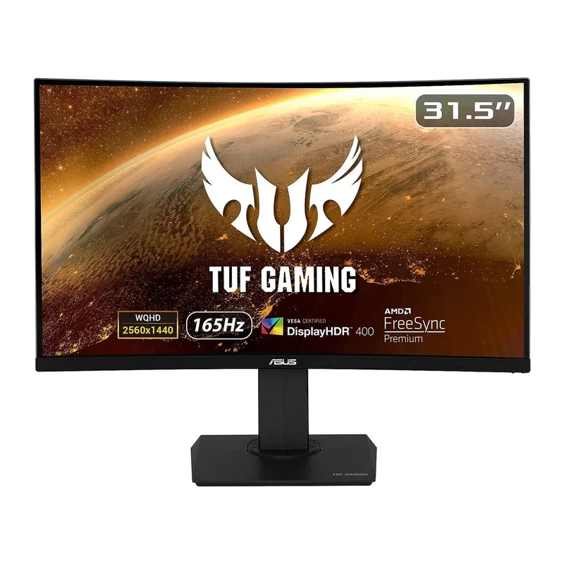 مانیتور خمیده گیمینگ 31.5 اینچ ایسوس مدل TUF Gaming VG32VQR