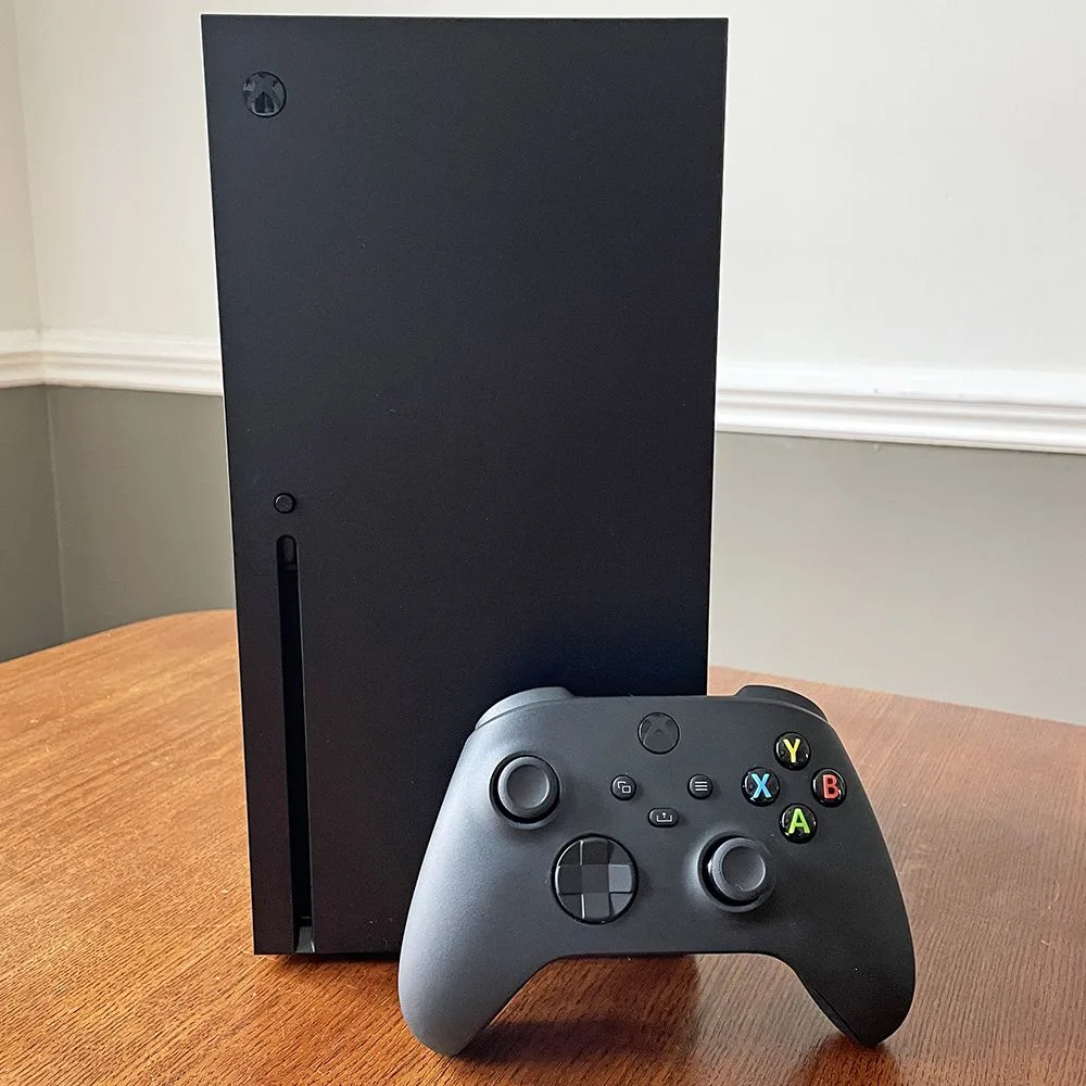کنسول بازی مایکروسافت مدل Xbox Series X ظرفیت 1 ترابایت به همراه دسته اضافی