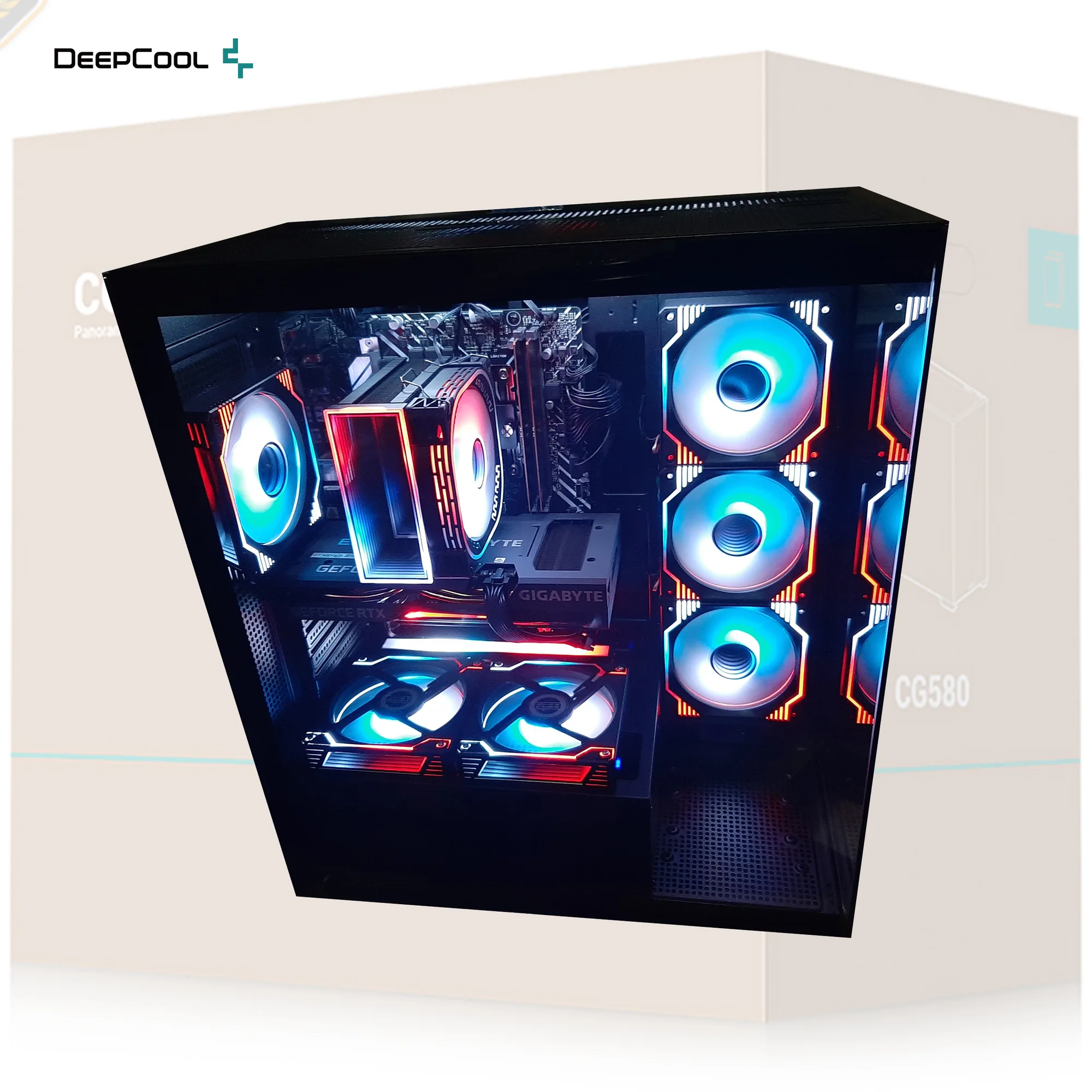 کامپیوتر دسکتاپ دیپ کول مدل 3060 12 gig