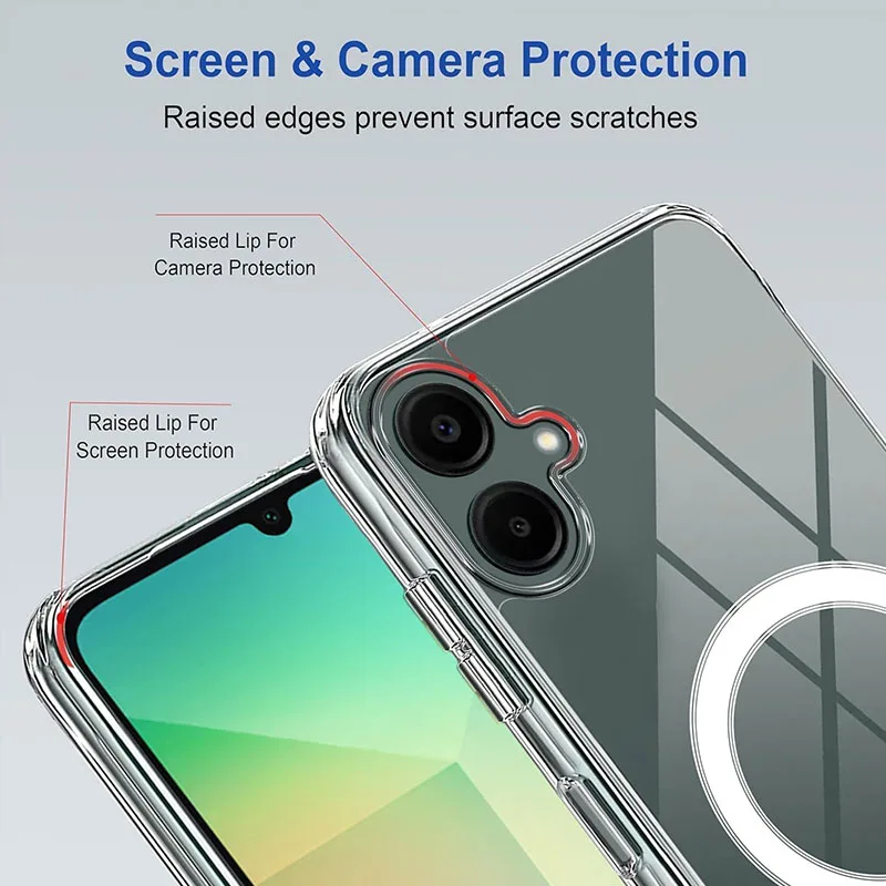 کاور گوف مدل Clear مناسب برای گوشی موبایل سامسونگ Galaxy A07