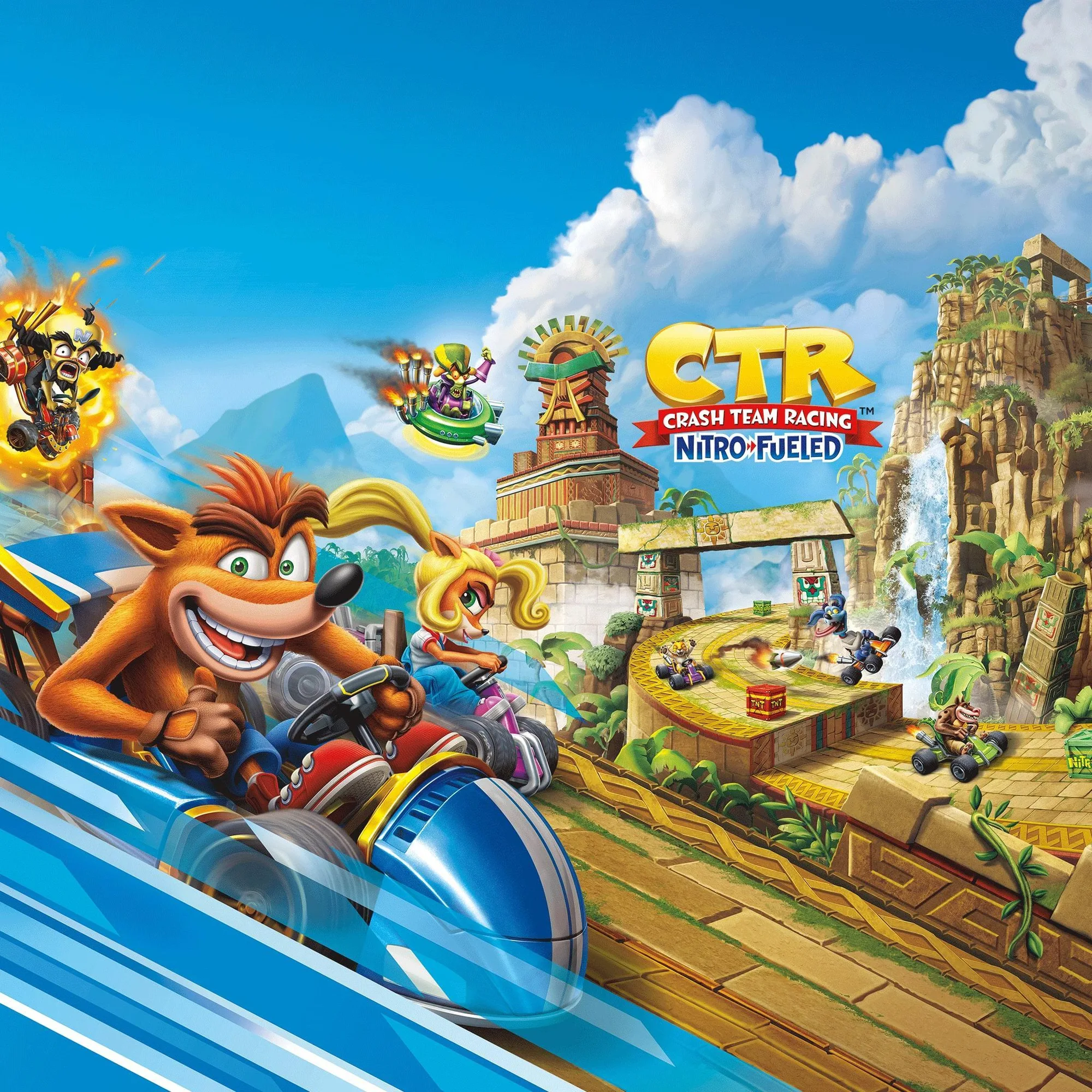 بازی سونی مدل Crash Team Racing: Nitro-Fueled مخصوص PS4