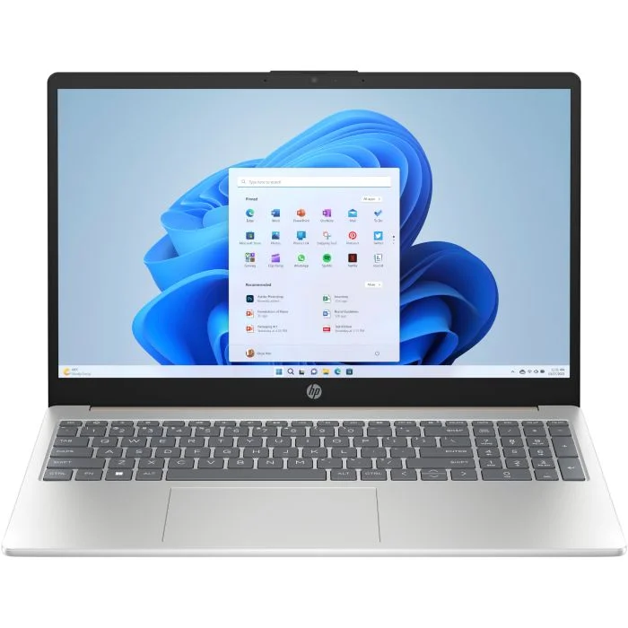 لپ تاپ اچ پی 15.6 اینچی مدل hp 15 fc0023nq Ryzen 5 7520U 8GB 512GB AMD