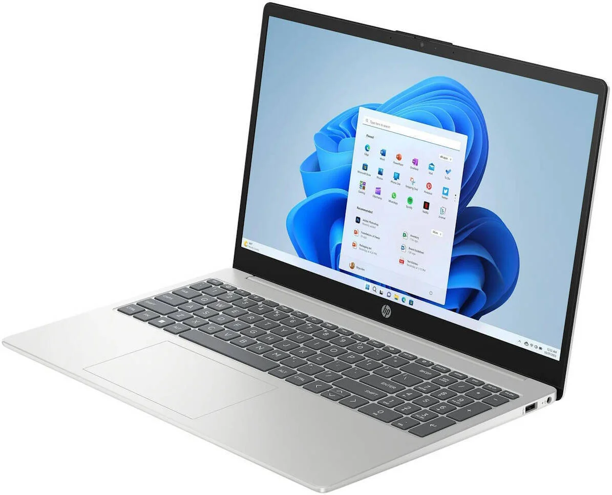 لپ تاپ اچ پی 15.6 اینچی مدل HP 15 FD0150WM Core 5 120U 8GB DDR4 512GB Intel