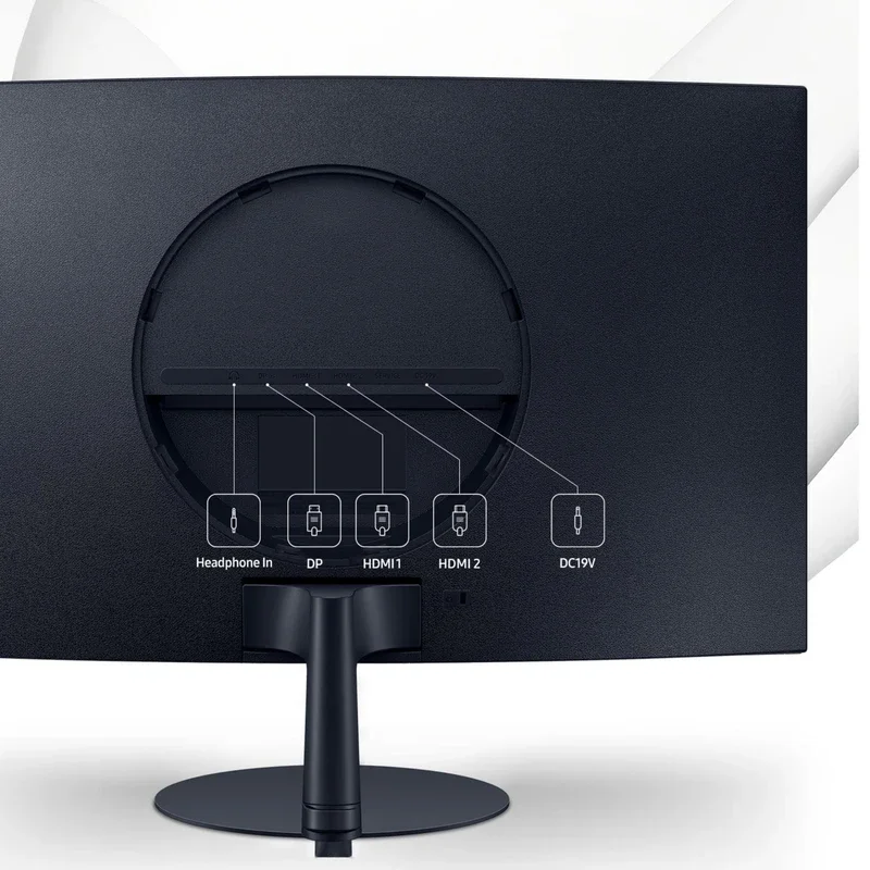 مانیتور خمیده 32 اینچ سامسونگ مدل Essential LS32C390EAMXUE