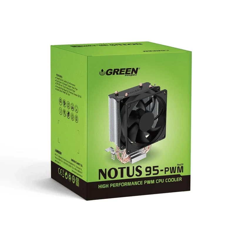 سیستم خنک کننده بادی گرین مدل NOTUS 95 PWM Rev2