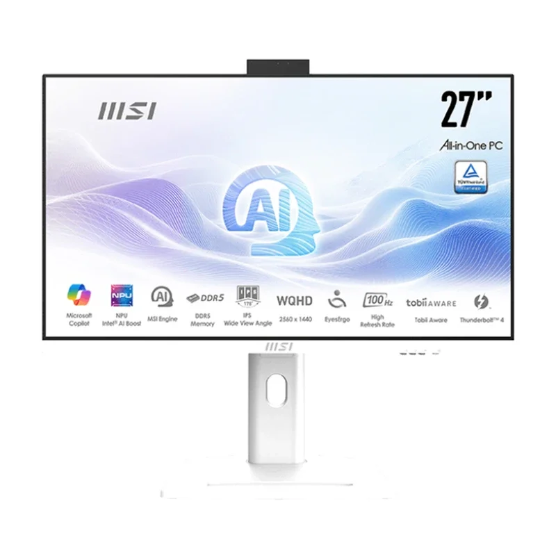 کامپیوتر همه کاره غیر لمسی ام اس ای 27 اینچی مدل AM273QP AI 1UM Ultra 5 125H 16GB DDR5 1TB SSD IPS