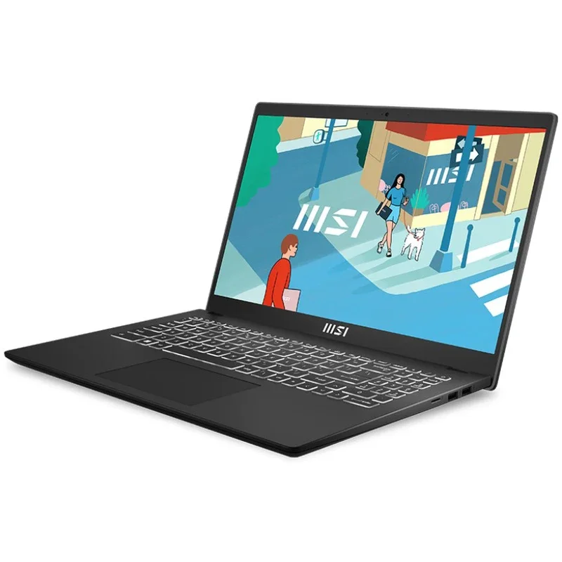 لپ تاپ 15.6 اینچی ام اس آی مدل Modern 15 H B13M i7 13700H 40GB DDR4 2TB SSD IPS