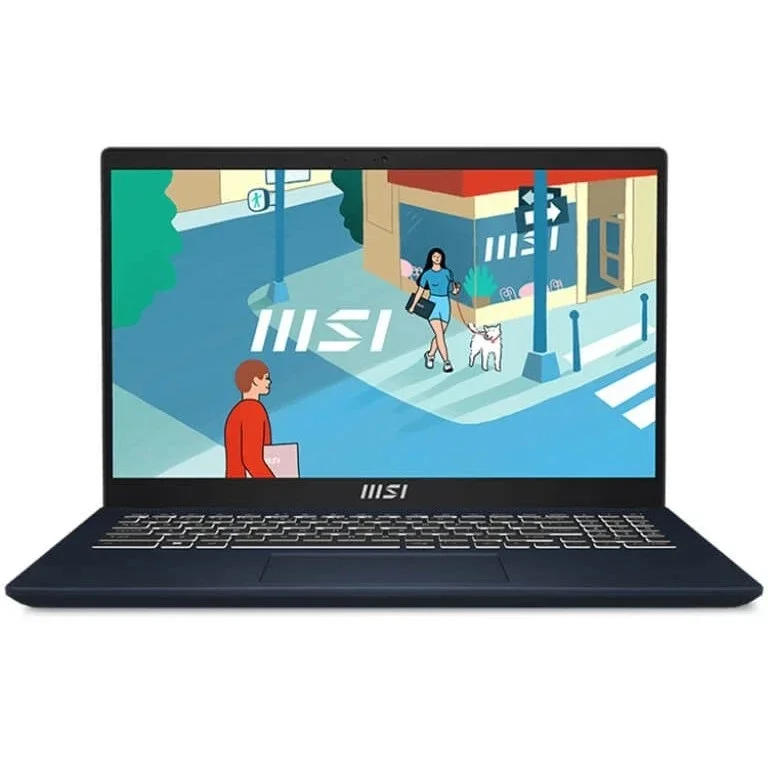 لپ تاپ 15.6 اینچی ام اس آی مدل Modern 15 H B13M i7 13700H 40GB DDR4 500GB SSD IPS