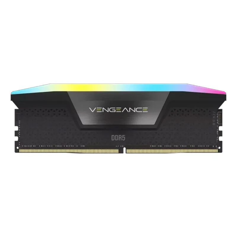 رم دسکتاپ DDR5 دوکاناله 5200 مگاهرتز CL40 کورسیر ونجنس RGB ظرفیت 32 گیگابایت