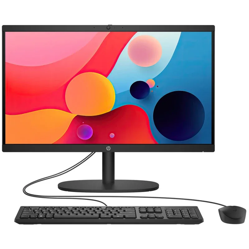 کامپیوتر همه کاره اچ پی 21.5 اینچی مدل DG0013nh i3 N300 8GB DDR5 512GB Intel UHD