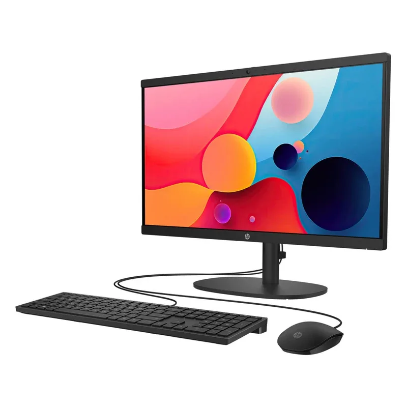 کامپیوتر همه کاره اچ پی 21.5 اینچی مدل DG0013nh i3 N300 8GB DDR5 512GB Intel UHD