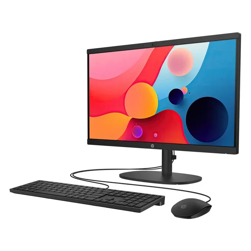 کامپیوتر همه کاره اچ پی 21.5 اینچی مدل DG0013nh i3 N300 8GB DDR5 512GB Intel UHD