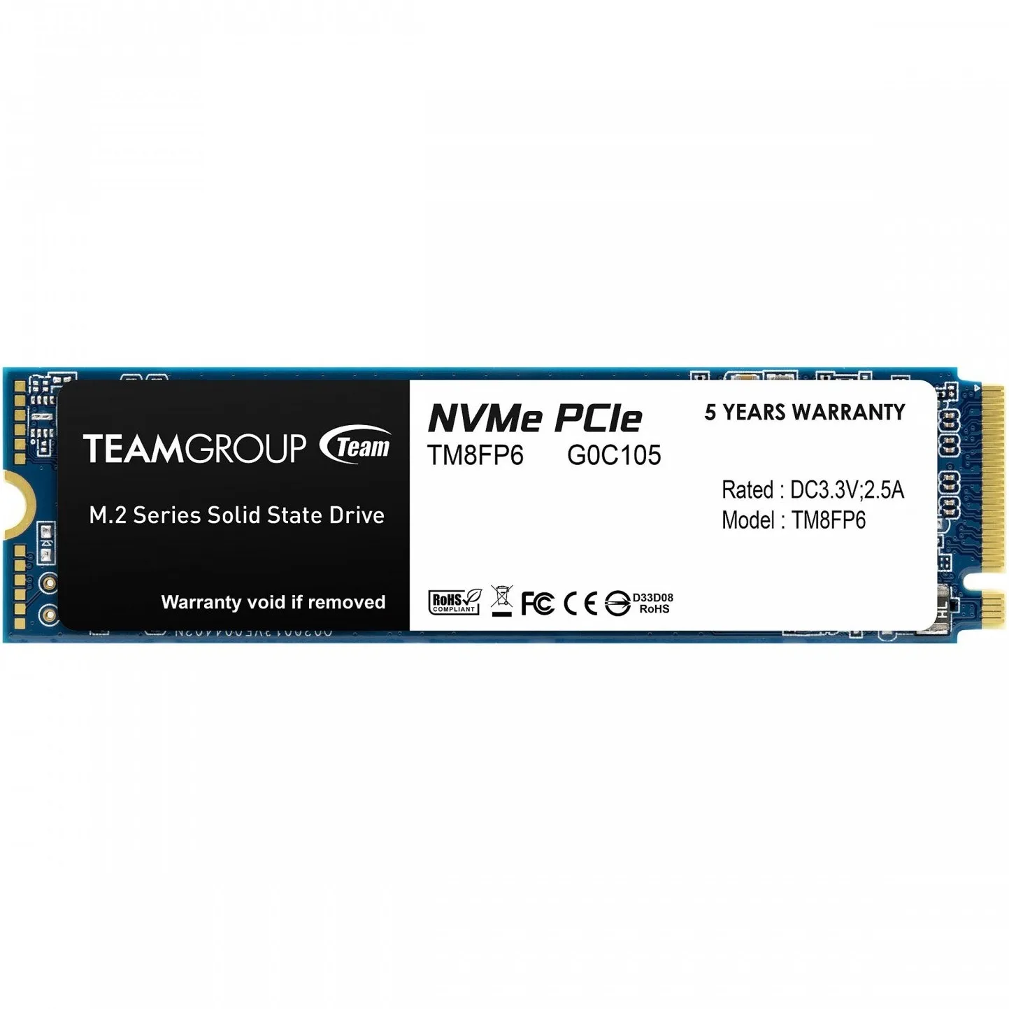 اس اس دی اینترنال تیم گروپ مدل  M.2 2280 MP33 ظرفیت 1 ترابایت