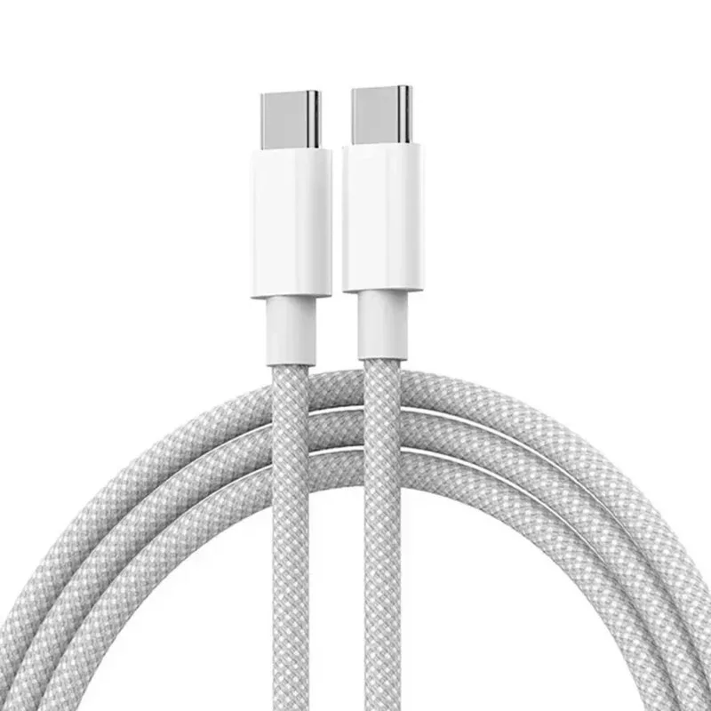 کابل شارژ اپل USB-C به USB-C توان 60 وات طول 1 متر های کپی