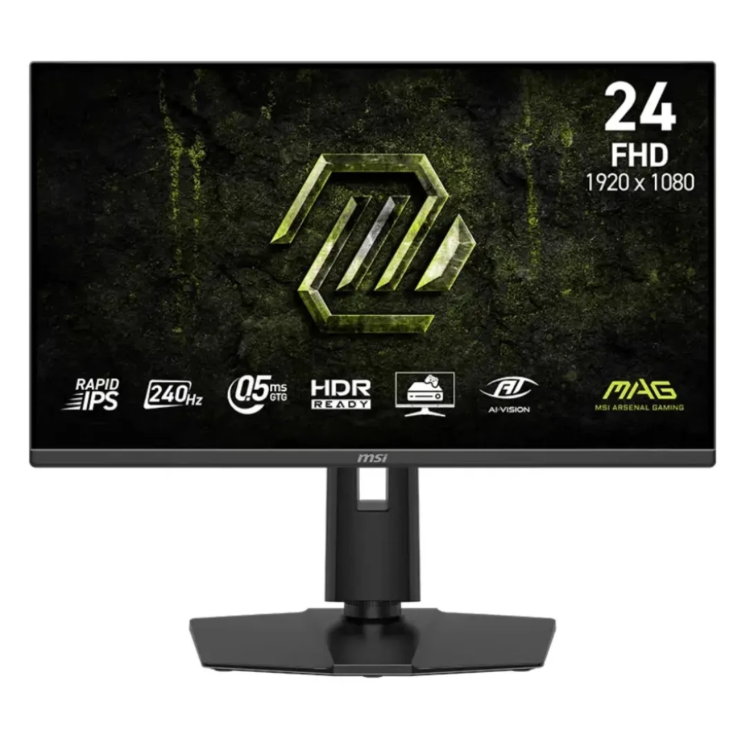 مانیتور گیمینگ ام اس آی 23.8 اینچ مدل MSI MAG 245PF X24 پنل Rapid IPS نرخ 240Hz