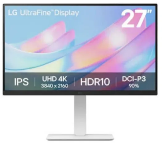 مانیتور 27 اینچ ال جی مدل 27US550-W