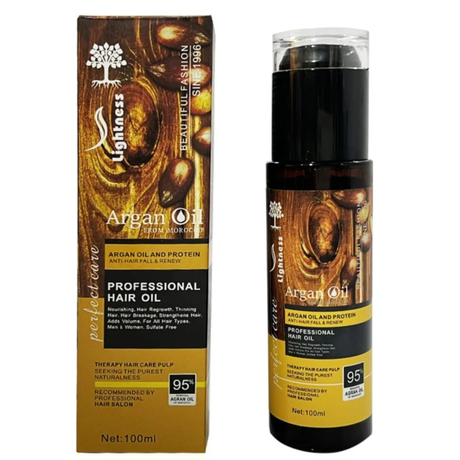 روغن آرگان مدل  شیشه ای حجم 100 میلی لیتر