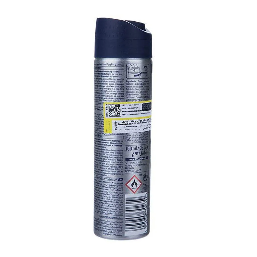 اسپری ضد تعریق مردانه مدل Silver Protect حجم 150 میلی لیتر