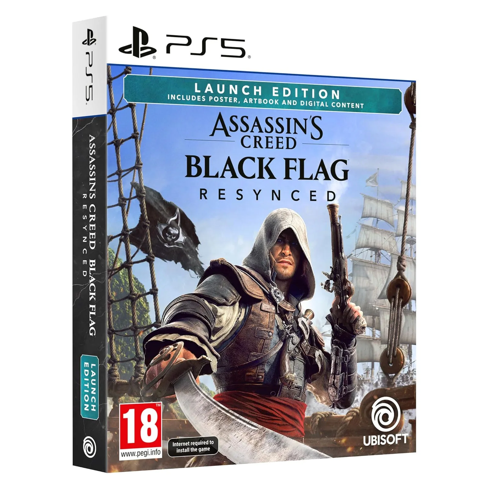 بازی Assassin’s Creed IV: Black Flag Resynced نسخه Launch مخصوص PS5