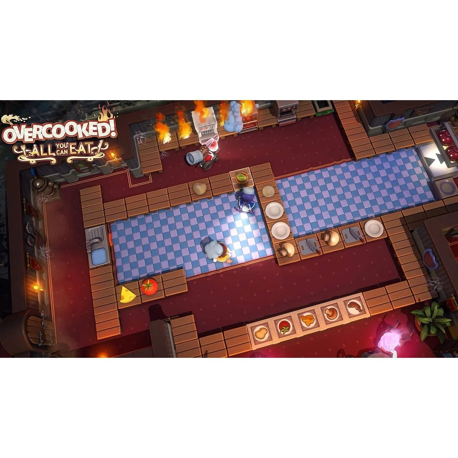 بازی Overcooked! All You Can Eat مخصوص PS5
