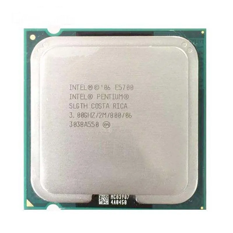 پردازنده مرکزی اینتل مدل Pentium Dual Core CPU E5700