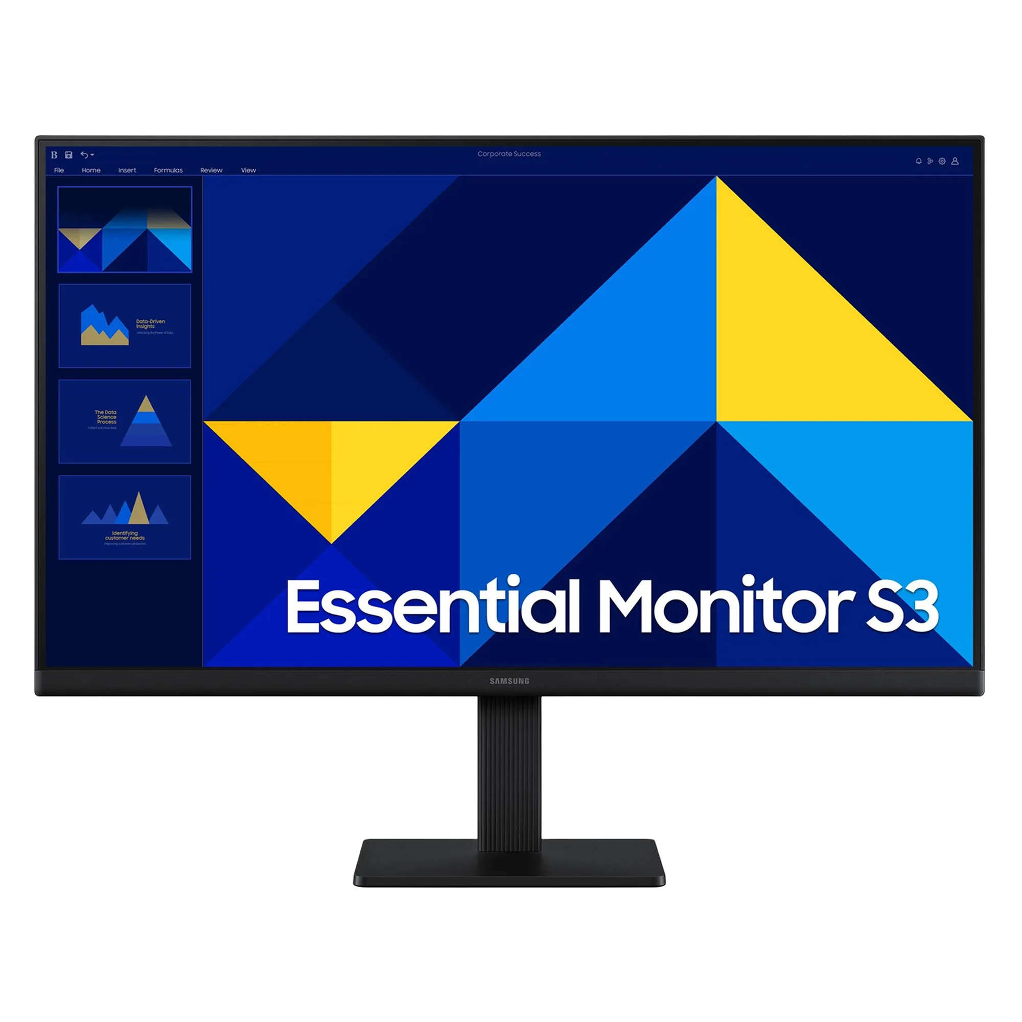 مانیتور 24 اینچ سامسونگ مدل Essential S3 S30GD LS24D300 GAMXUE
