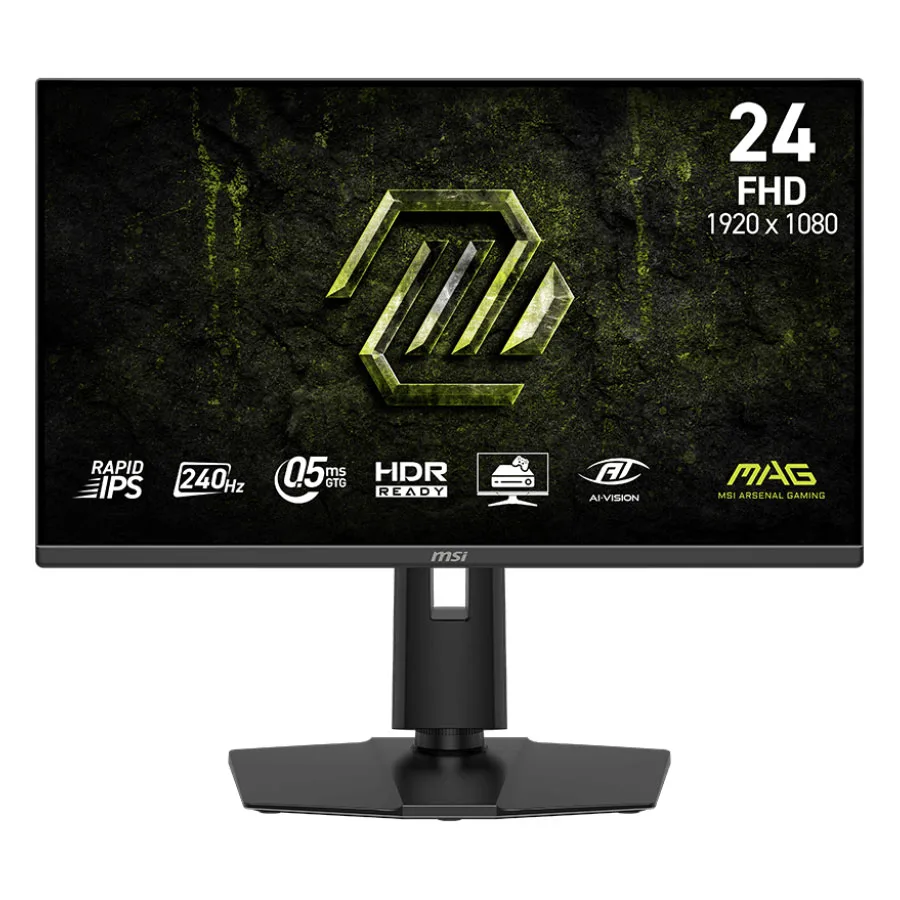 مانیتور گیمینگ 23.8 اینچ ام اس آی مدل MAG 245PF X24 با وضوح Full HD پنل Rapid IPS و نرخ به روزرسانی 240 هرتز