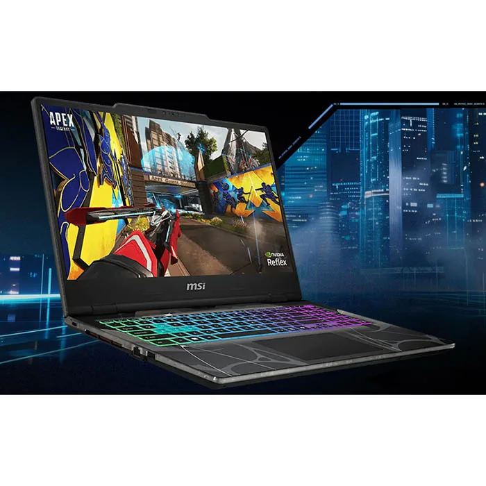 لپ تاپ 15.6 اینچی ام اس آی مدل Cyborg 15 B2RWEKG-Core 7 240H-16GB DDR5 5600MHz-512GB SSD-RTX5050 8GB-FHD 144Hz