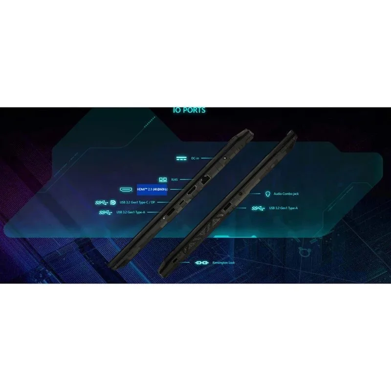 لپ تاپ 15.6 اینچی ام اس آی مدل Cyborg 15 A2RUDX-Core 7 240H-16GB DDR5 5600MHz-512GB SSD-RTX3050 6GB-FHD 144Hz