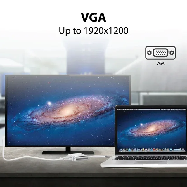 تبدیل Type-C به VGA/HDMI مدل 4Kx2K