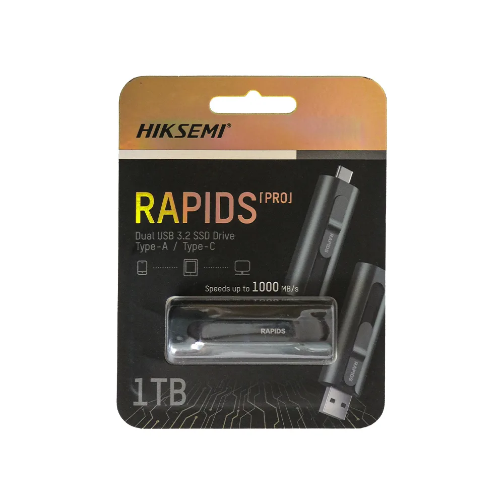 اس اس دی اکسترنال هایک سمی مدل Rapids Pro S1000 ظرفیت 1 ترابایت رابط USB 3.2 Gen2