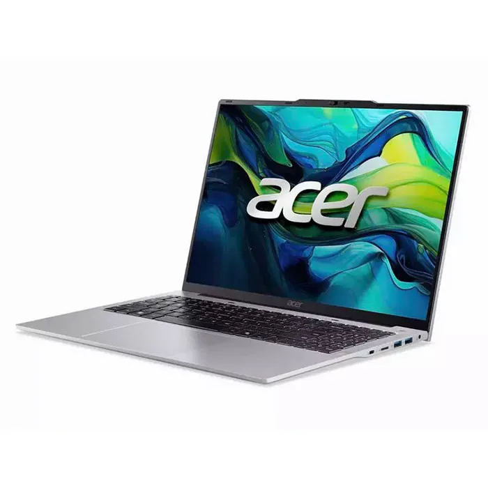 لپ‌تاپ ایسر مدل Aspire Lite AL16-52P-32E3 با پردازنده Core i3-1305U، رم DDR5 8GB با فرکانس 4800MHz، حافظه SSD با ظرفیت 512GB، نمایشگر 16 اینچ IPS، کاستوم شده