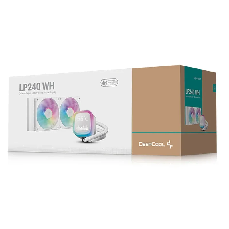 سیستم خنک‌کننده آبی دیپ کول مدل LP240 -WHITE
